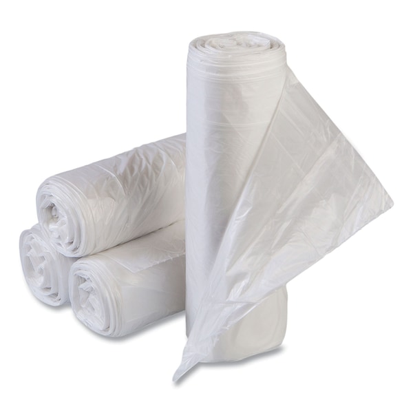 Integrated Bagging Systems 23 gal Trash Bags, 38 in x 28.5 in, Extra Heavy-Duty, 1 mil, Natural, 150 PK DTS2838N - main